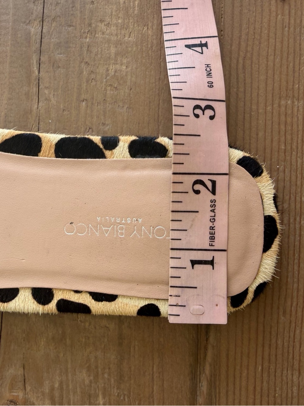 Tony Bianco Persia Leopard Print Flat Sandal - Picture 15 of 15